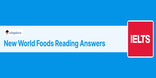 New World Foods Reading Answers